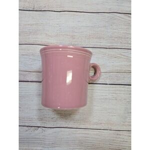 Fiestaware Rose Pink Tom &‎ Jerry Ring Handle Coffee Tea Cup Mug HLC USA Fiesta